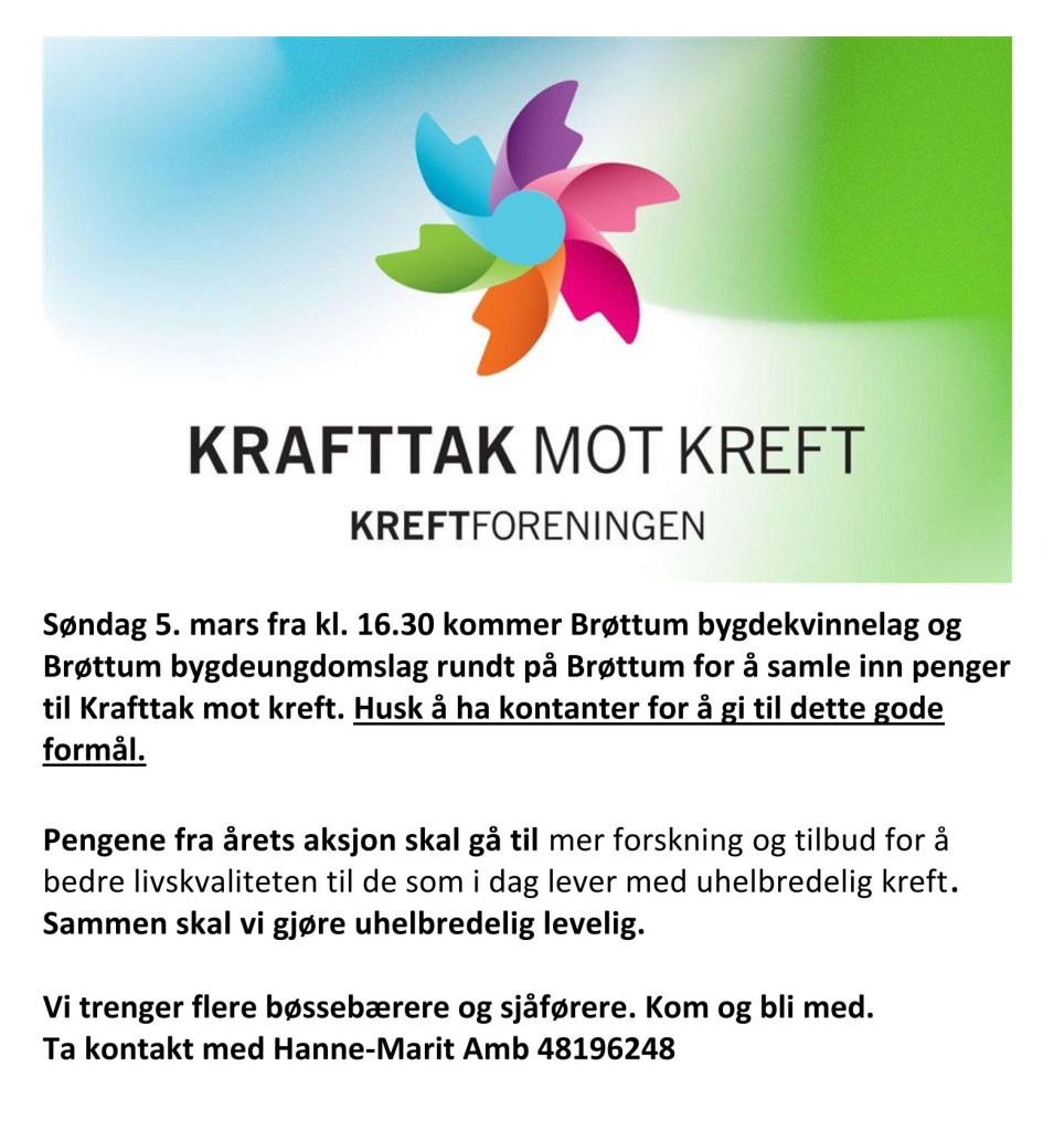 Krafttak mot kreft
